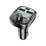 Forever FM raidītājs BT 2 x USB-A 1 x USB-C PD 30W TR-370 melns