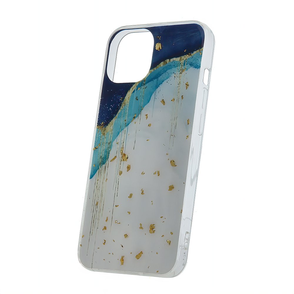 Gold Glam vāciņš iPhone 13 Pro 6,1" zils