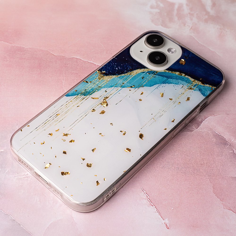 Gold Glam vāciņš iPhone 11 zils