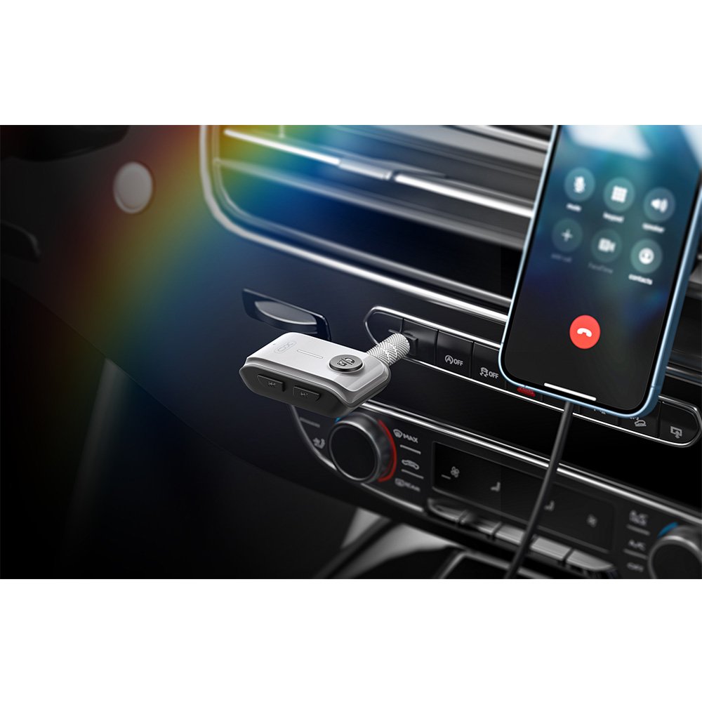 XO Bluetooth raidītājs FM BCC15 MP3 jack 3,5 mm, melns