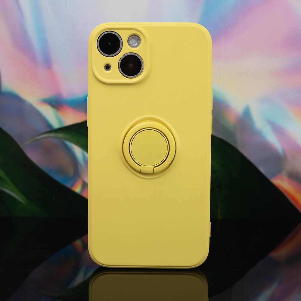 Finger Grip vāciņš iPhone 11, dzeltens