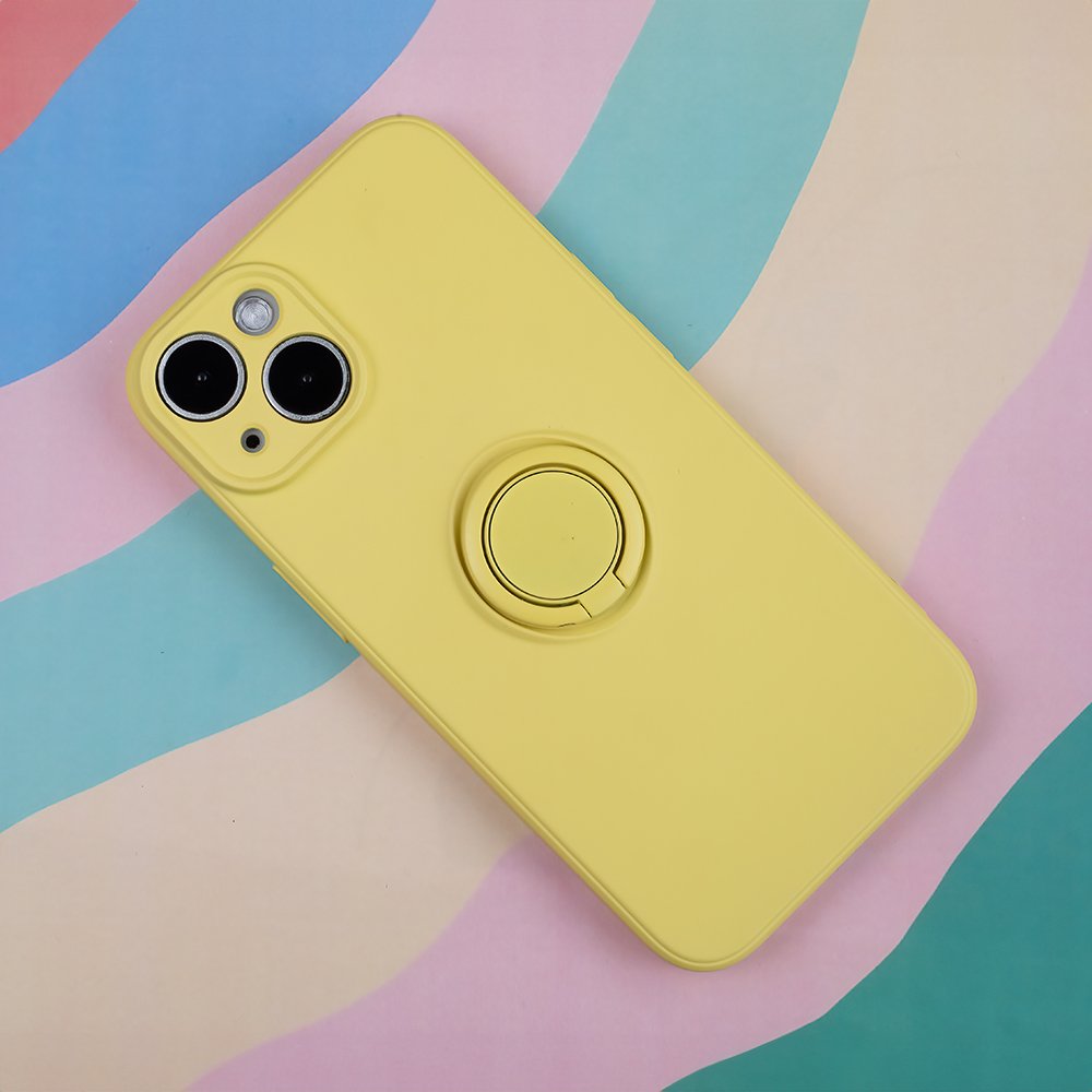 Pirkstu tvēriena maciņš Xiaomi Redmi Note 13 Pro Plus 5G (globāls) dzeltens