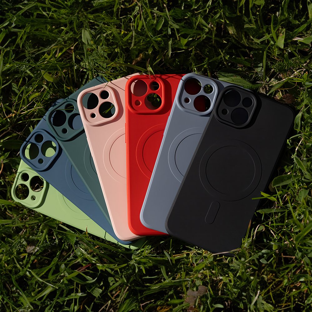 Simple MagSafe vāciņš iPhone 16 Plus 6,7", tumši zaļš