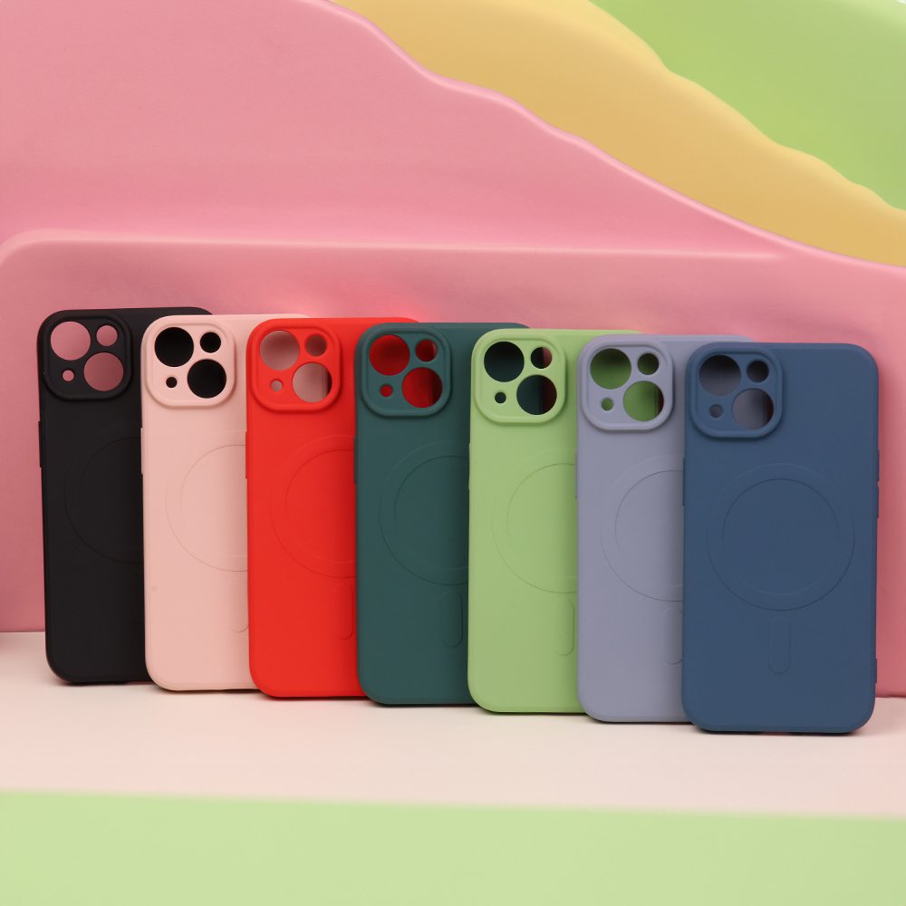 Simple Color Mag apvalks Samsung Galaxy A17 4G / A17 5G / A18 5G, melns