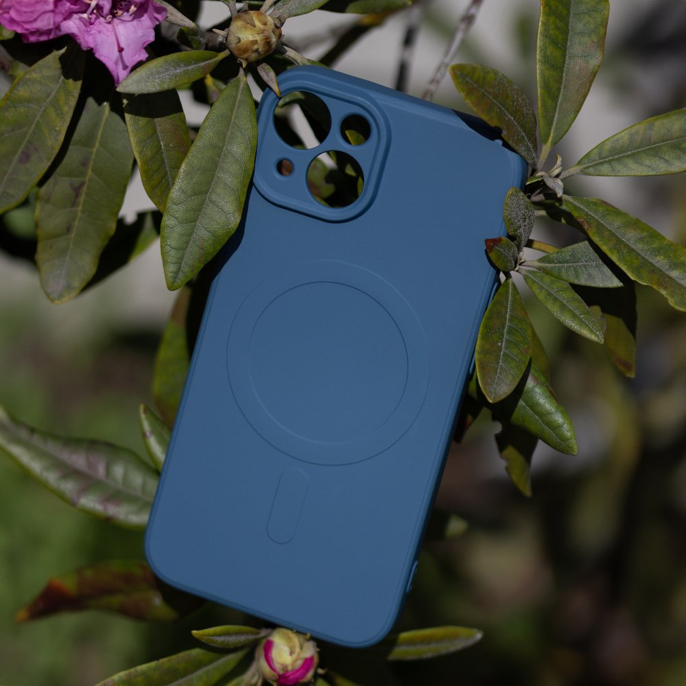 Simple MagSafe vāciņš iPhone 17 6,3", tumši zils