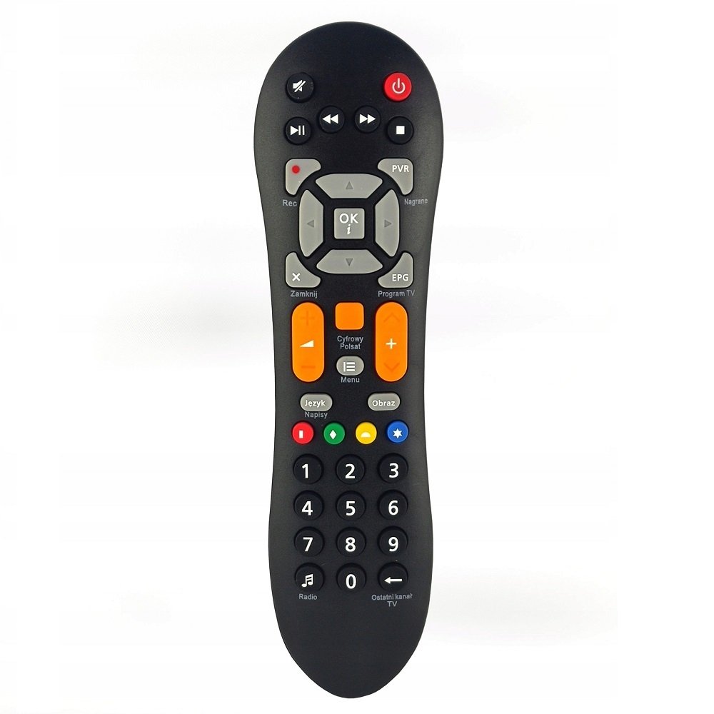 Tālvadības pults HD7000/HD5000/HD3000 modeļiem bez logotipa, oranžas pogas