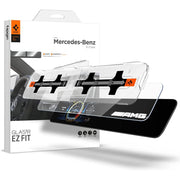 Spigen rūdīta stikla "EZ FIT" KOMPLEKTS MERCEDES E-CLASS 2020/2021