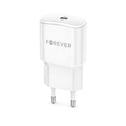 Forever lādētājs TC-01-20C PD QC 1x USB-C 20W, balts