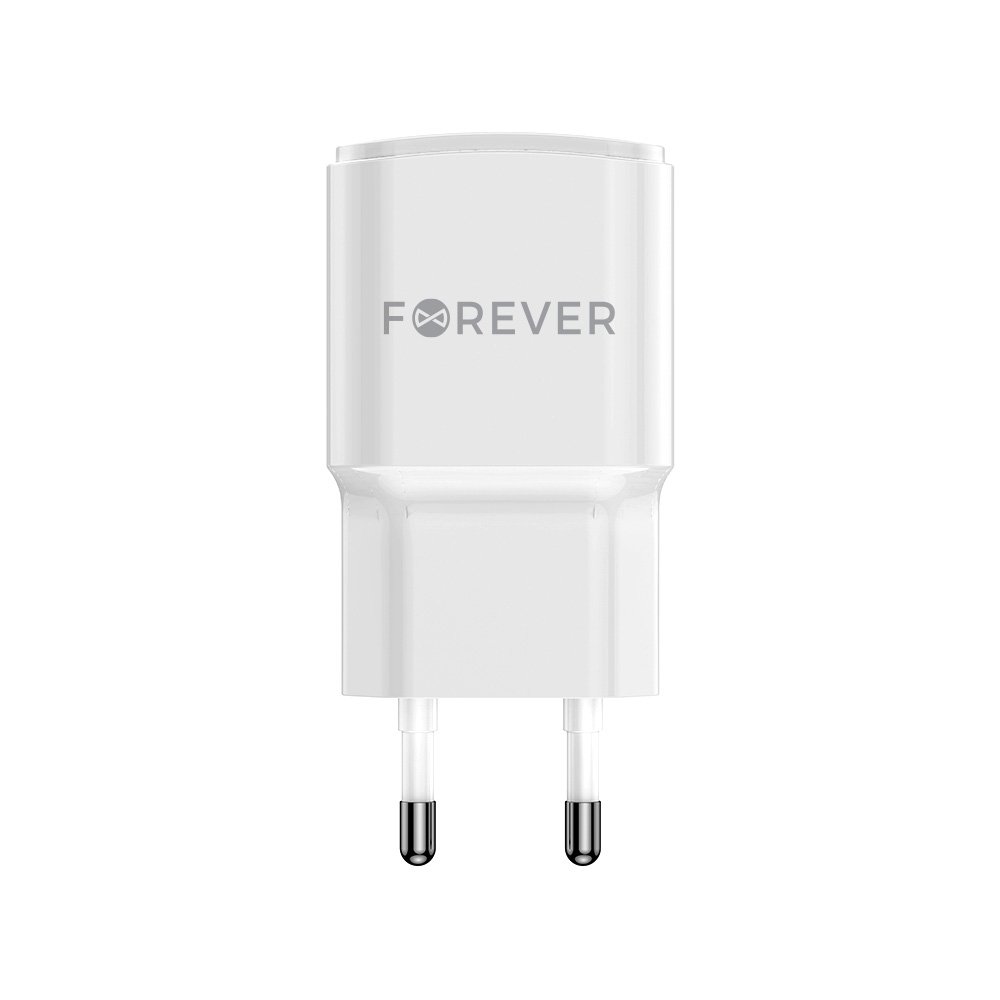 Forever lādētājs TC-01-20C PD QC 1x USB-C 20W, balts
