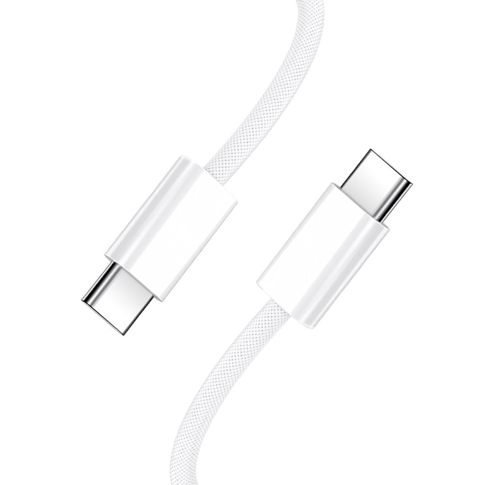 BWOO kabelis USB-C - USB-C 1m 60W iPhone 15 BO-X284, balts