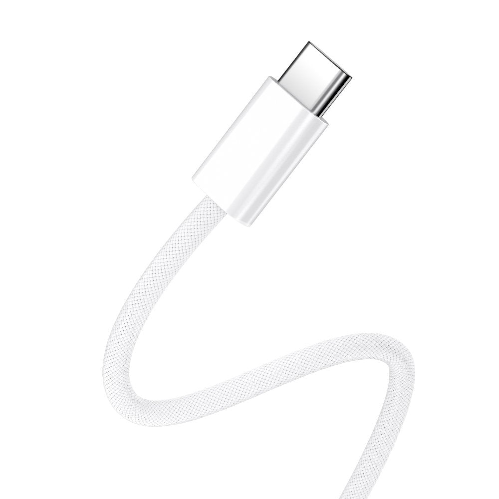 BWOO kabelis USB-C - USB-C 1m 60W iPhone 15 BO-X284, balts