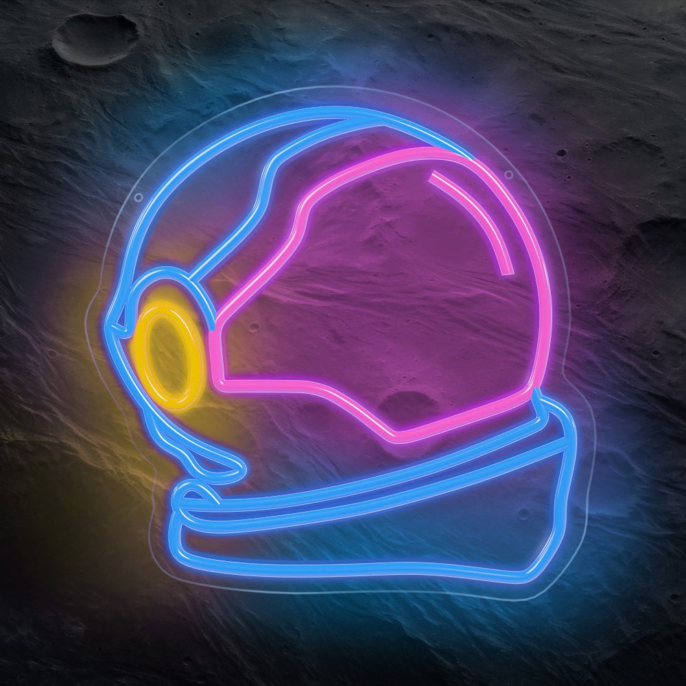 Forever Light gaisma Neon Plexi LED Astronaut daudzkrāsains FPNE22 Forever