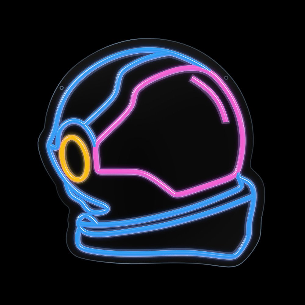 Forever Light gaisma Neon Plexi LED Astronaut daudzkrāsains FPNE22 Forever