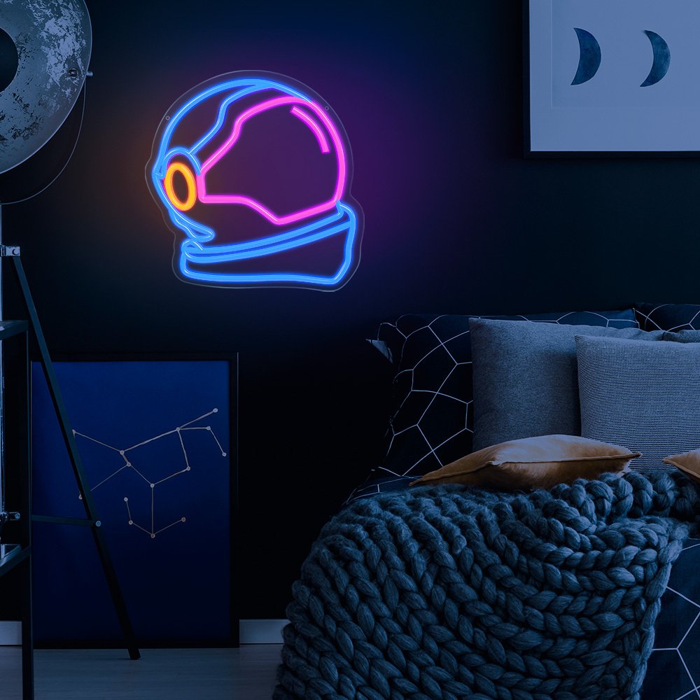 Forever Light gaisma Neon Plexi LED Astronaut daudzkrāsains FPNE22 Forever