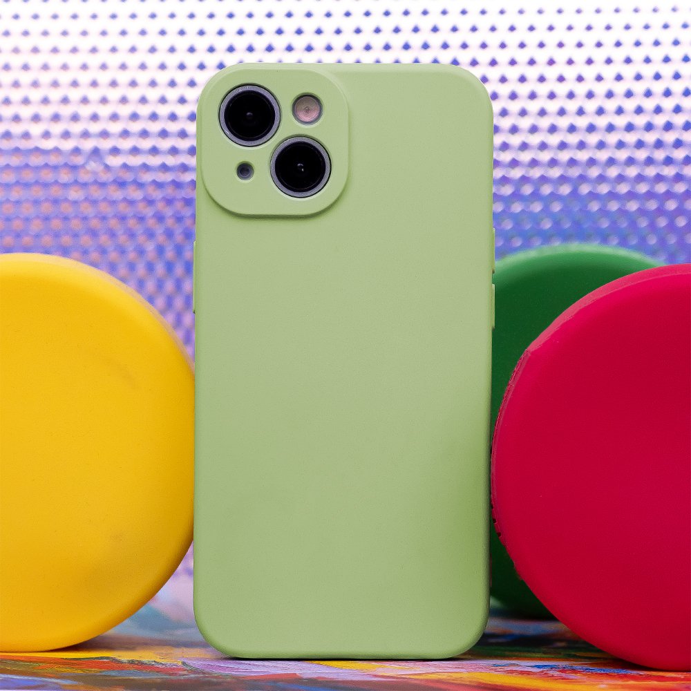 Silikona vāciņš Samsung Galaxy S23 FE, zaļi