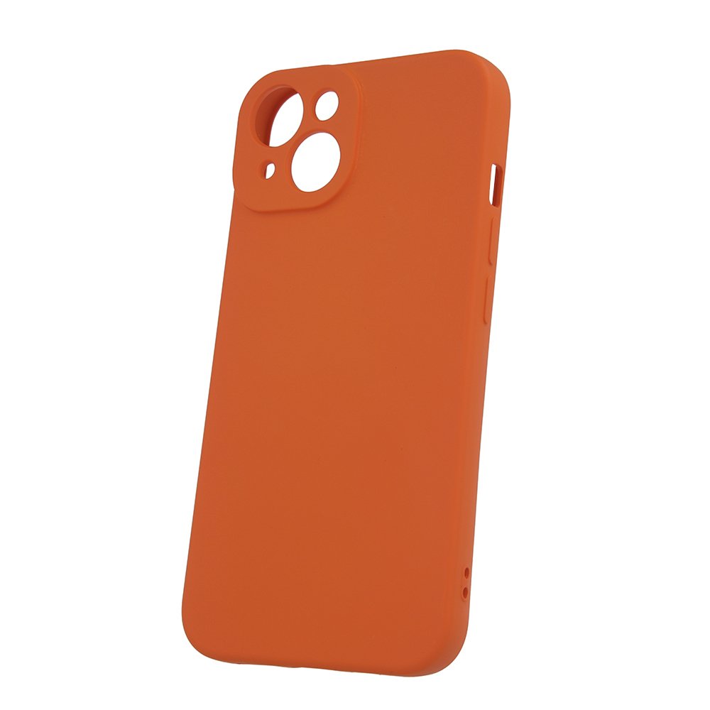 Silikona vāciņš Xiaomi Redmi 13c 5G, oranžs