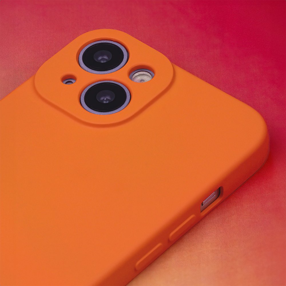 Silikona vāciņš Xiaomi Redmi 13c 5G, oranžs