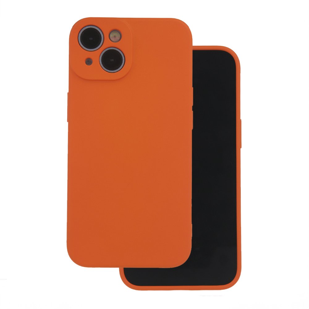 Silikona vāciņš Xiaomi Redmi 13c 5G, oranžs