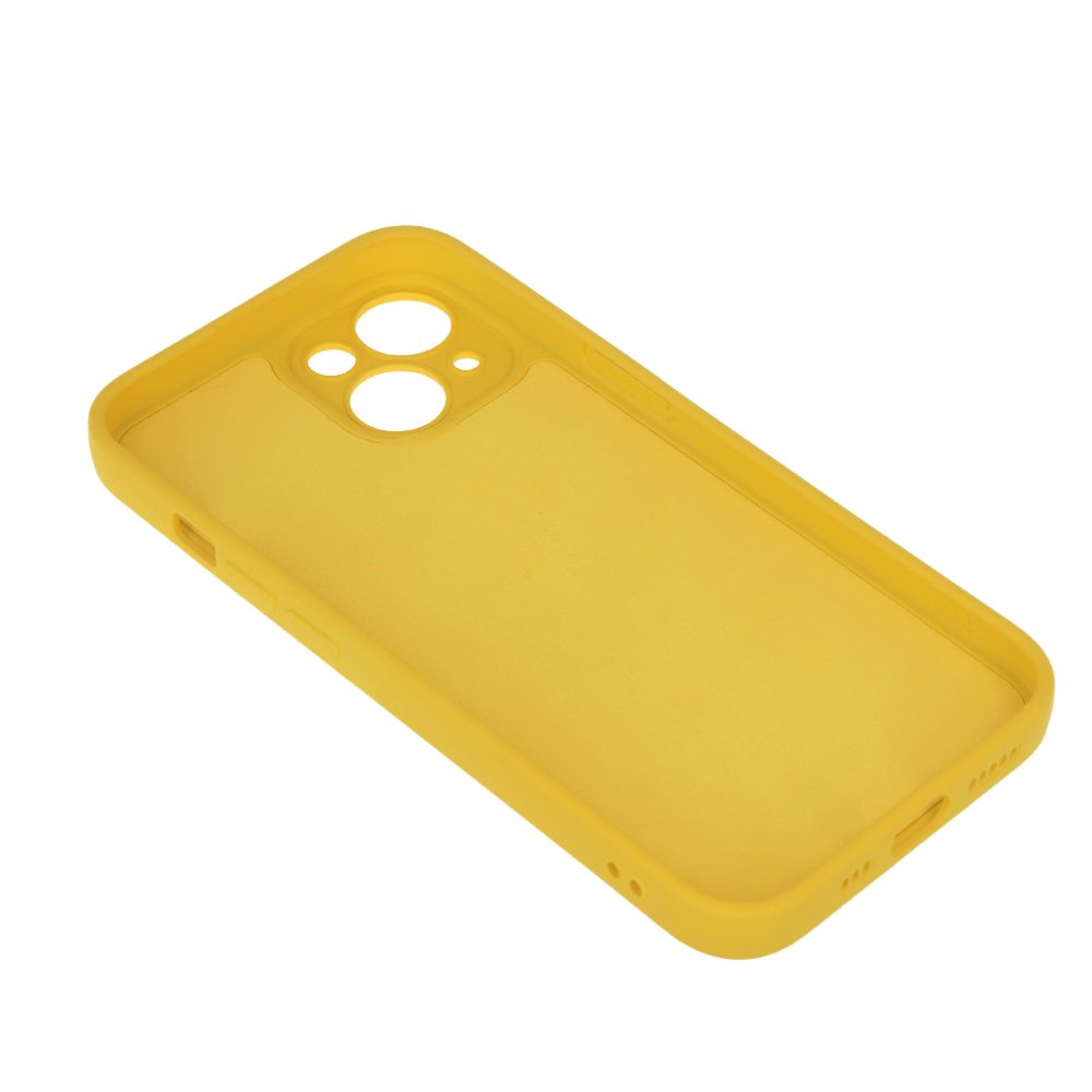 Silikona vāciņš Xiaomi Redmi 13c 5G, dzeltens