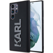 Karl Lagerfeld vāciņš Samsung Galaxy S24 Ultra, melns (KLHCS24L3DMBKCK)