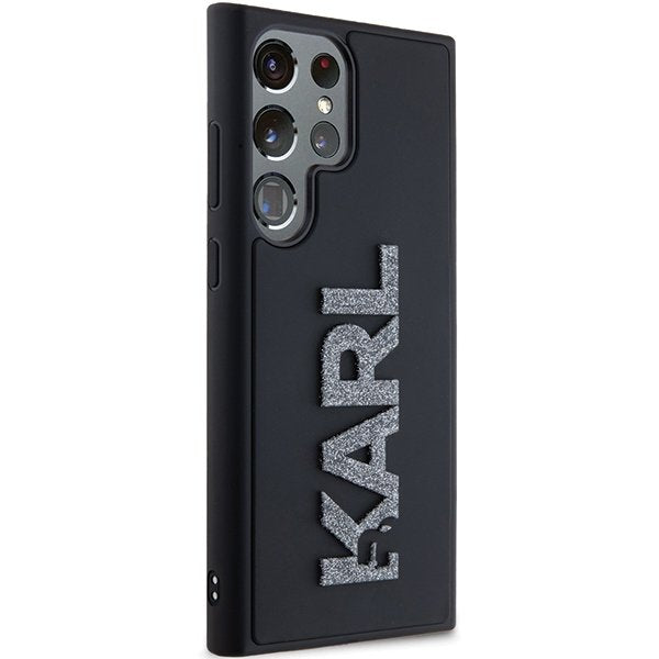 Karl Lagerfeld vāciņš Samsung Galaxy S24 Ultra, melns (KLHCS24L3DMBKCK)