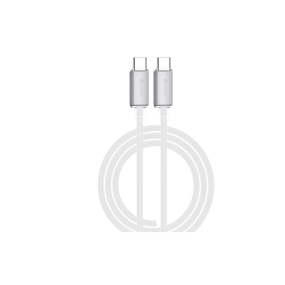 Devia kabelis Extreme EC688 PD USB-C - USB-C 1,5 m 60W 3A balts