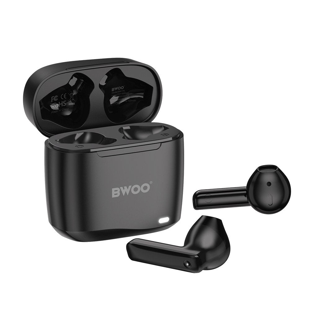 BWOO bezvadu austiņas TWS BW94-BK, melnas