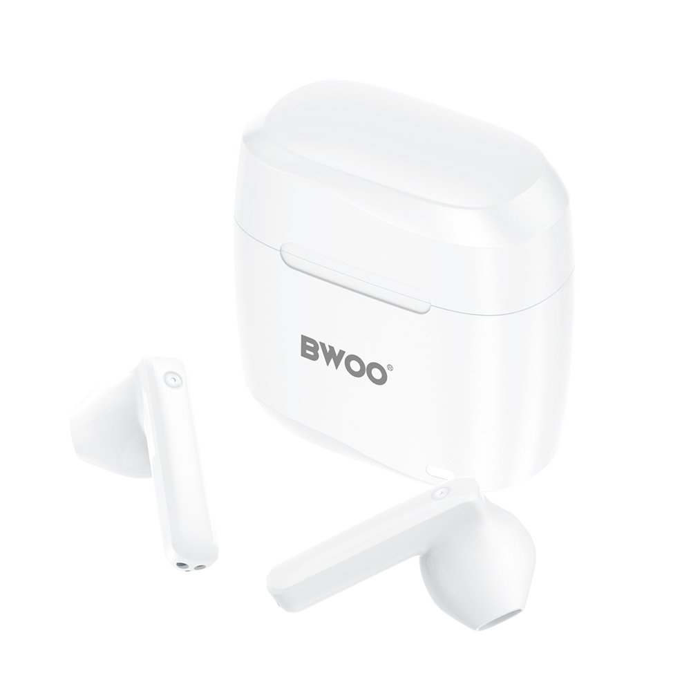 BWOO bezvadu austiņas TWS BW94-WH, baltas
