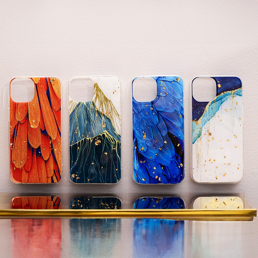 Zeltaini spīdīgs vāciņš Samsung Galaxy A25 5G (globāls) kalns