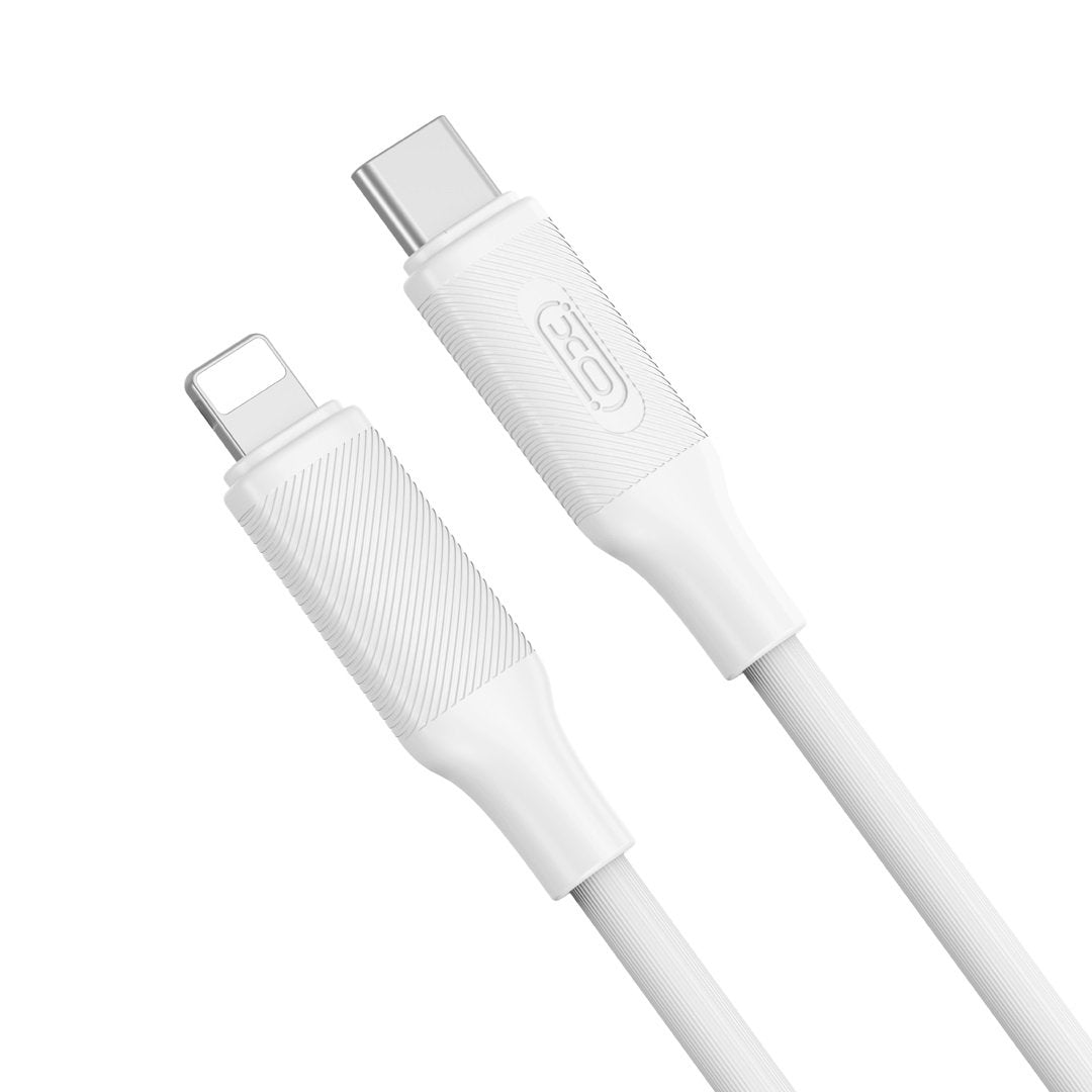 XO kabelis NB-Q265A PD USB-C - Lightning 1,0m 27W, balts