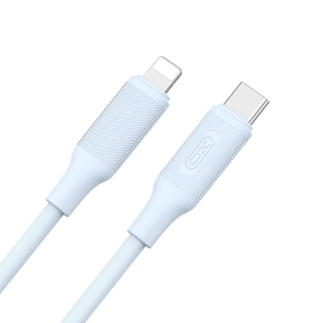 XO kabelis NB-Q265A PD USB-C - Lightning 1,0m 27W, zils