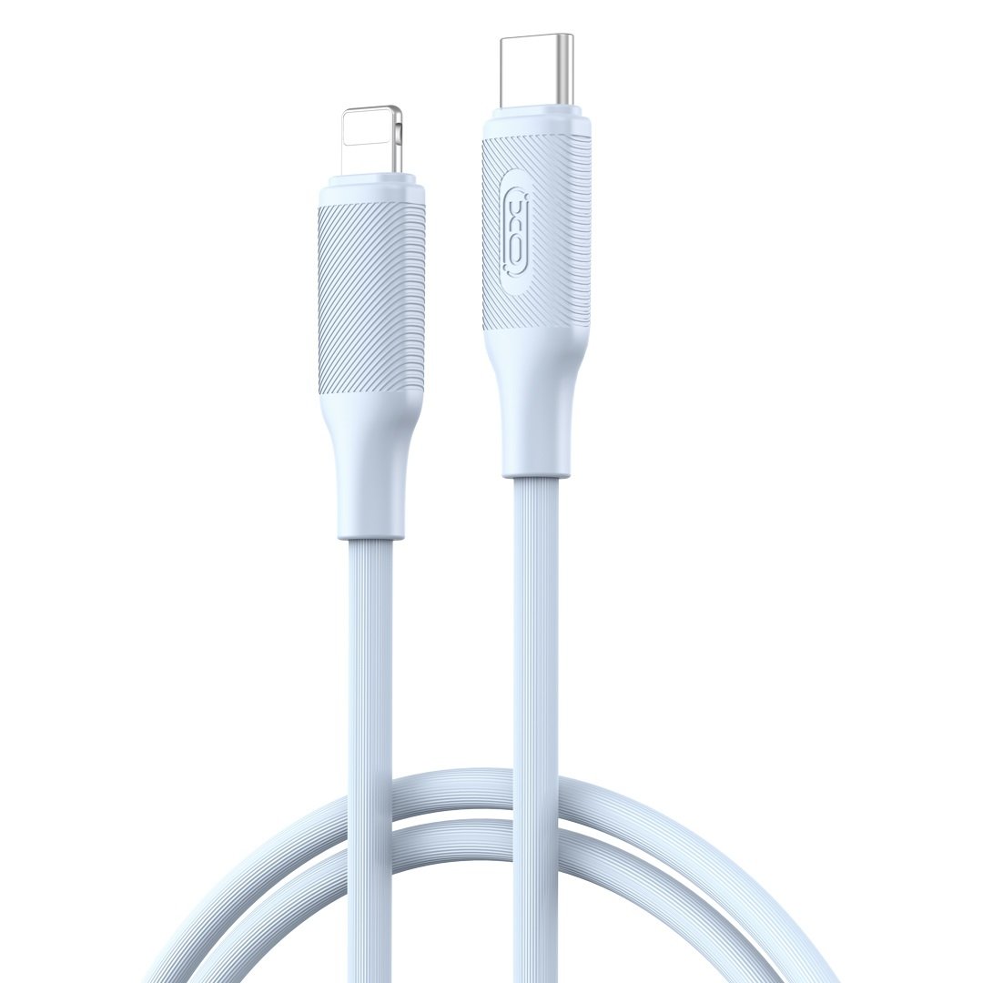 XO kabelis NB-Q265A PD USB-C - Lightning 1,0m 27W, zils