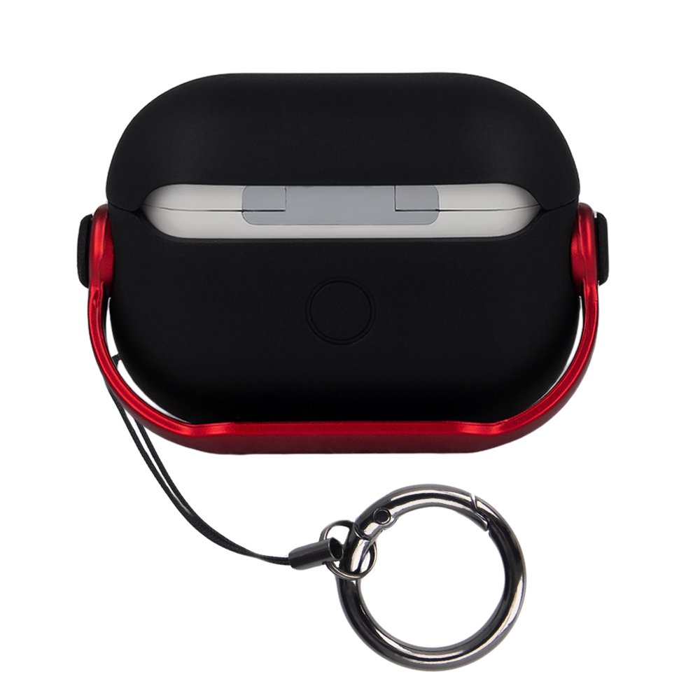 Vāciņš Airpods / Airpods 2 austiņām, sarkans