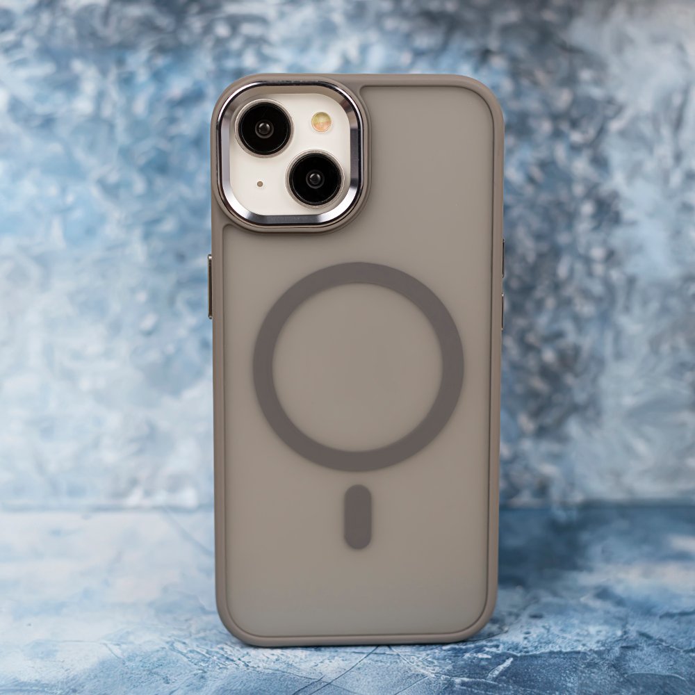 Frozen MagSafe vāciņš iPhone 16 Pro Max 6,9", pelēks