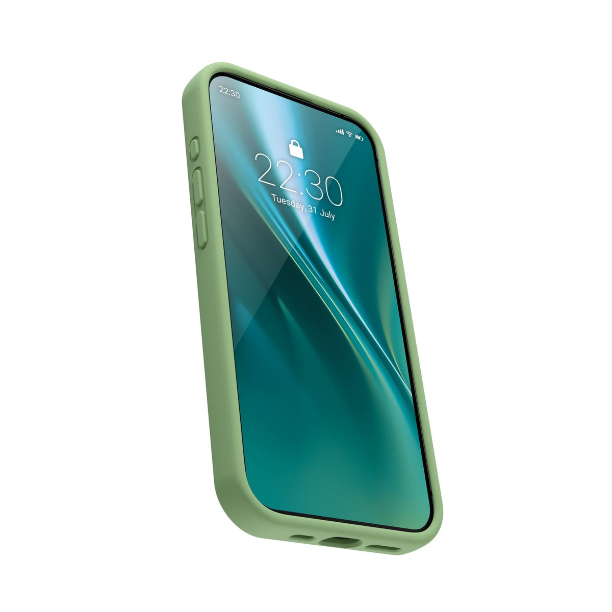 Etteri silikona vāciņš Xiaomi Redmi Note 13 5G, gaiši zaļš