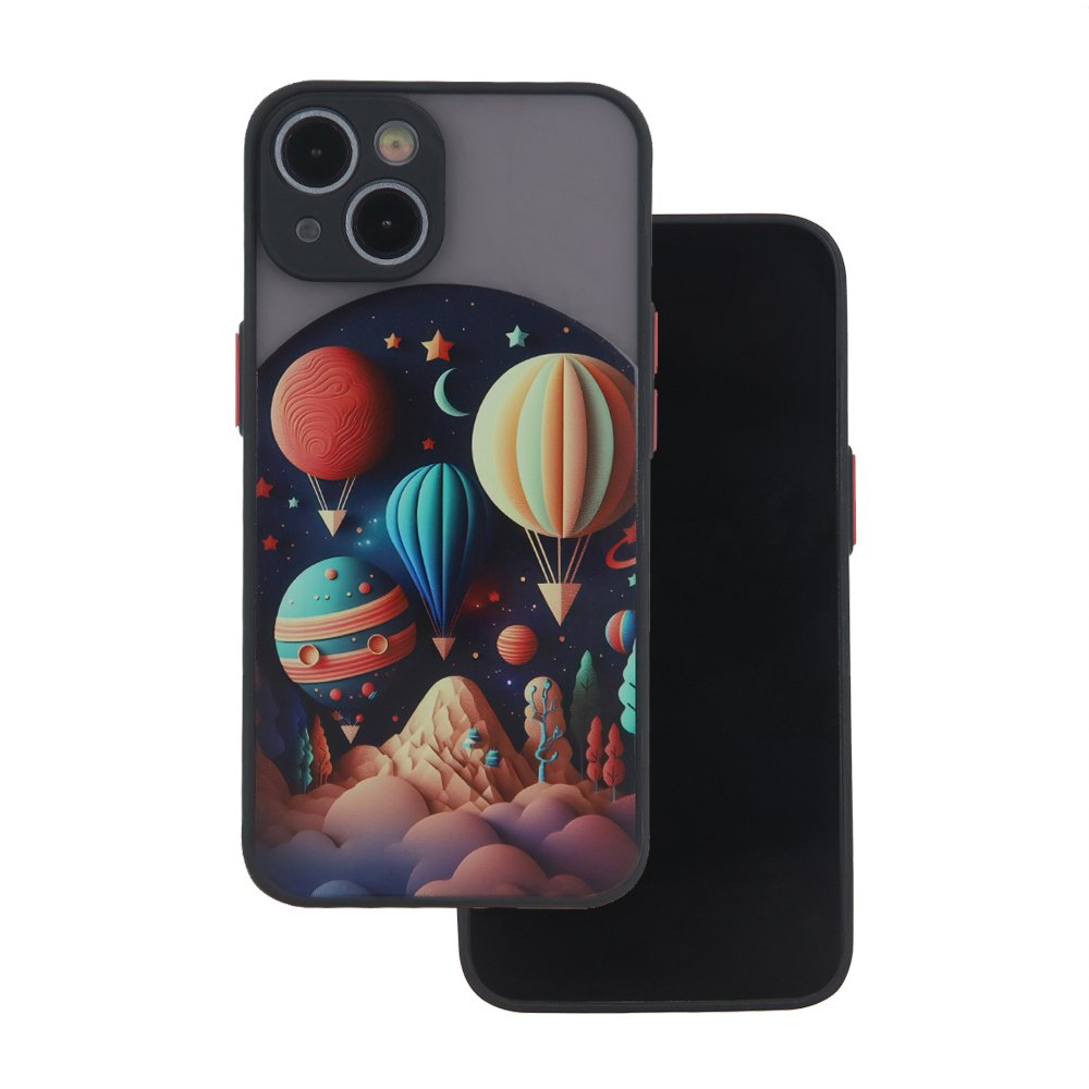 Ultra Trendy vāciņš iPhone 14 6,1" ceļojumu, melns