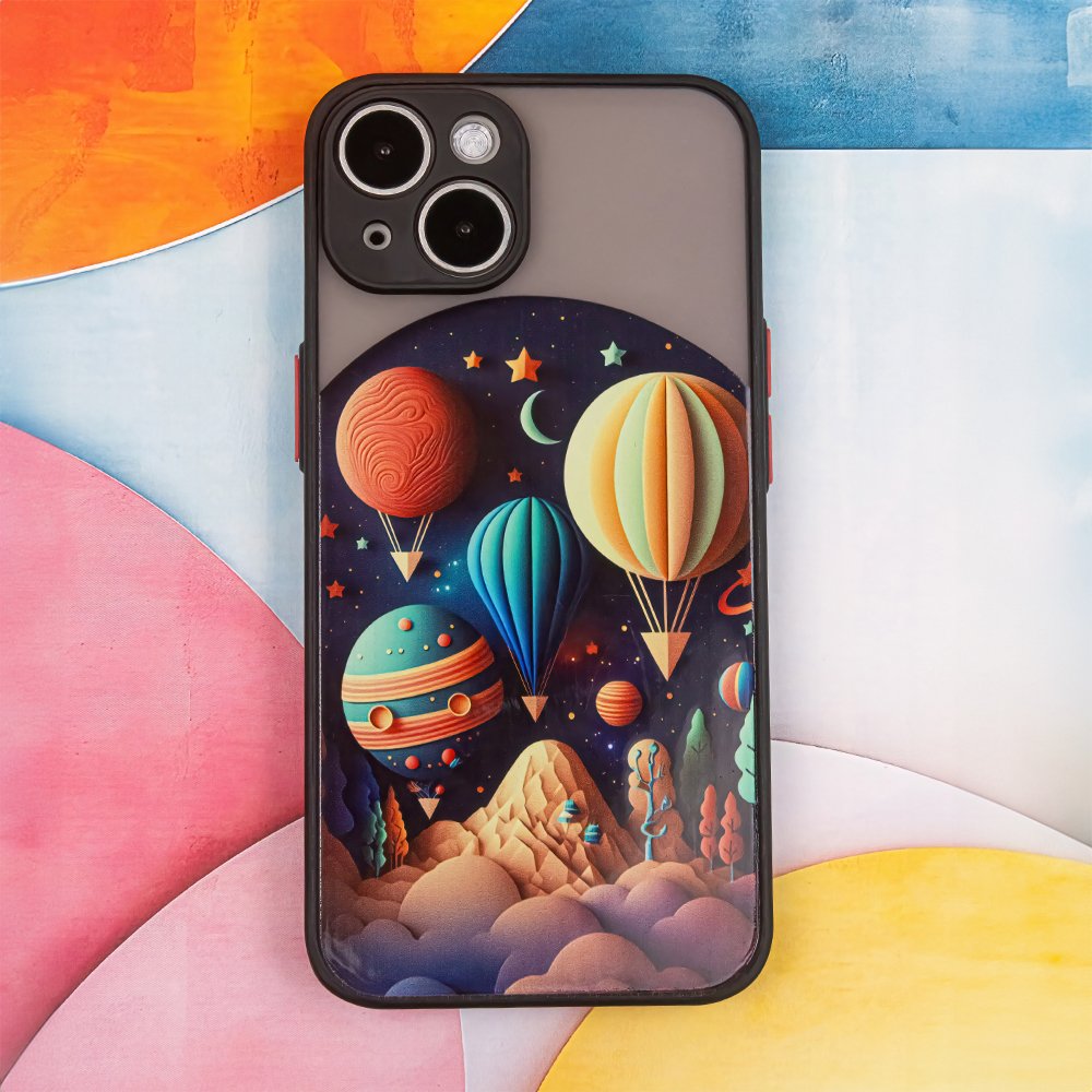 Ultra Trendy vāciņš iPhone 14 6,1" ceļojumu, melns