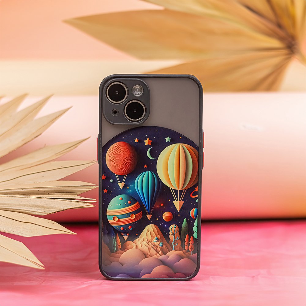 Ultra Trendy vāciņš iPhone 14 6,1" ceļojumu, melns