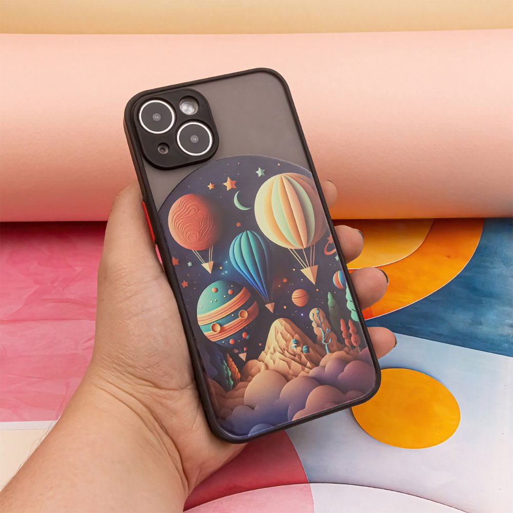 Ultra Trendy vāciņš iPhone 14 6,1" ceļojumu, melns