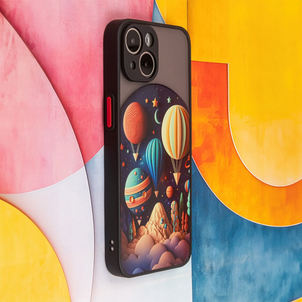 Ultra Trendy vāciņš iPhone 12 6,1" ceļojumu, melns
