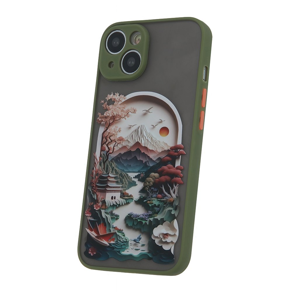 Ultra Trendy vāciņš Samsung Galaxy S23 ceļojumu, zaļš