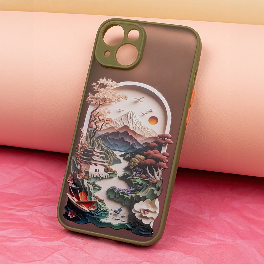 Ultra Trendy vāciņš Samsung Galaxy S23 FE ceļojumu, zaļš