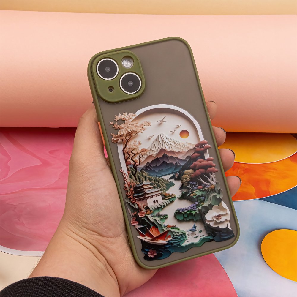 Ultra Trendy vāciņš Samsung Galaxy S23 FE ceļojumu, zaļš