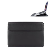 Devia klēpjdatora soma / MacBook stiprinājuma soma UltraThin 13,3'' ūdensizturīga PU āda melna