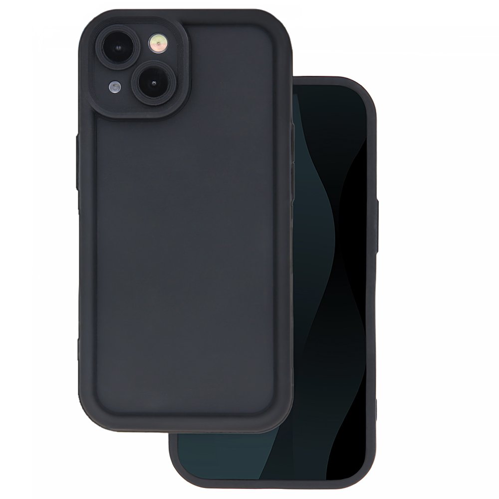 Rim TPU vāciņš Samsung Galaxy S23 FE, melns