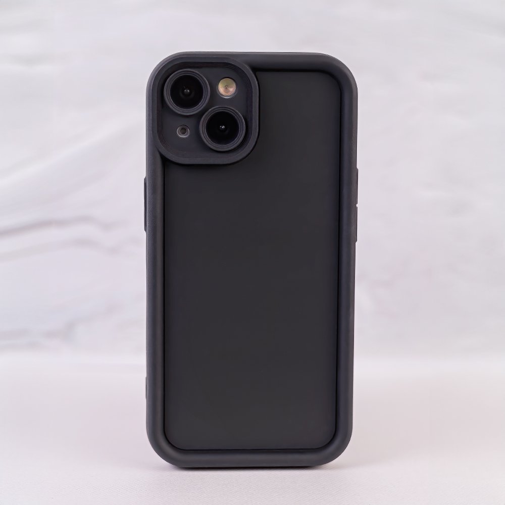 Rim TPU vāciņš Motorola E13, melns