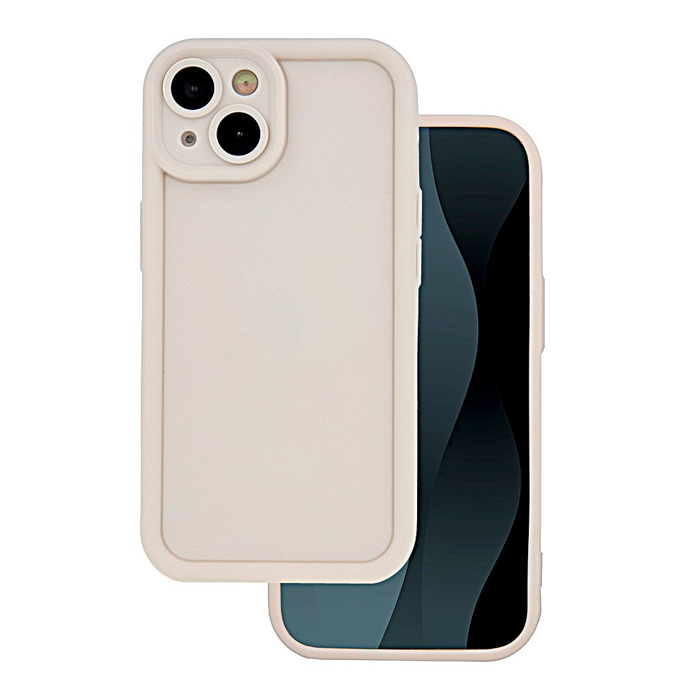 Rim TPU vāciņš Samsung Galaxy S23 FE, bēšs