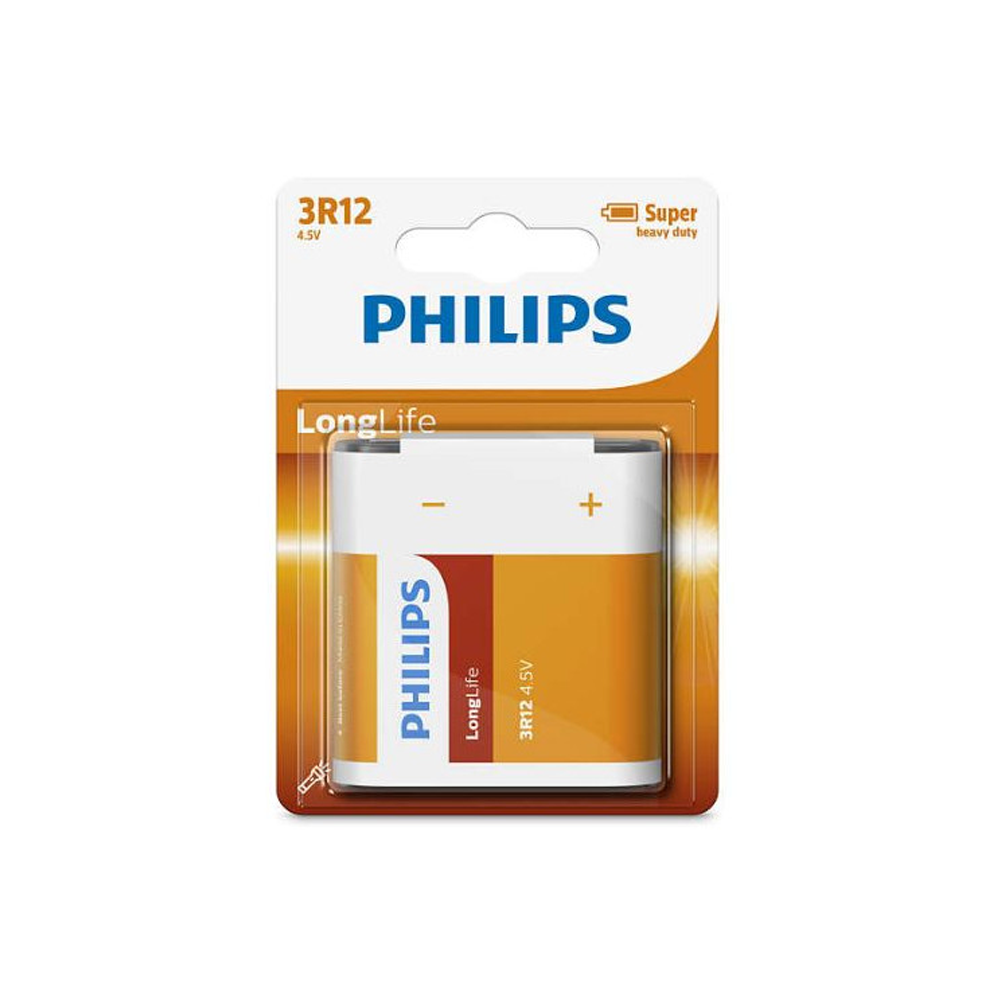 PHILIPS baterija 3R12 4.5V LONGLIFE
