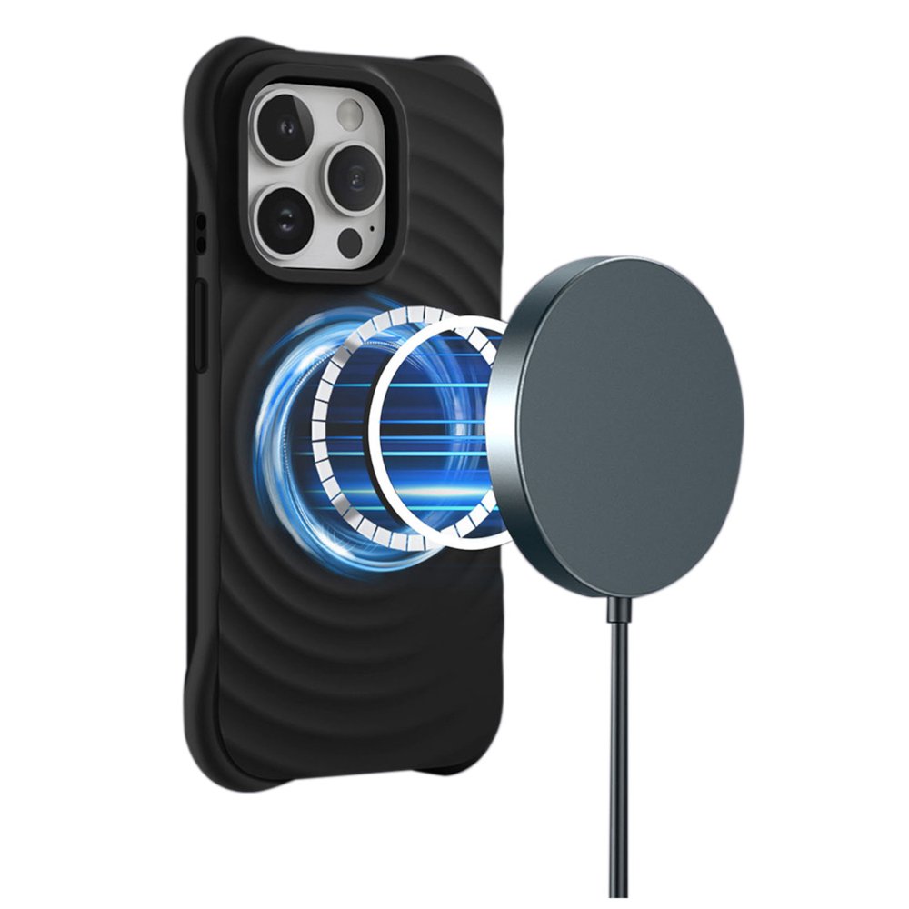 Circle MagSafe vāciņš Samsung Galaxy S24 Plus, melns