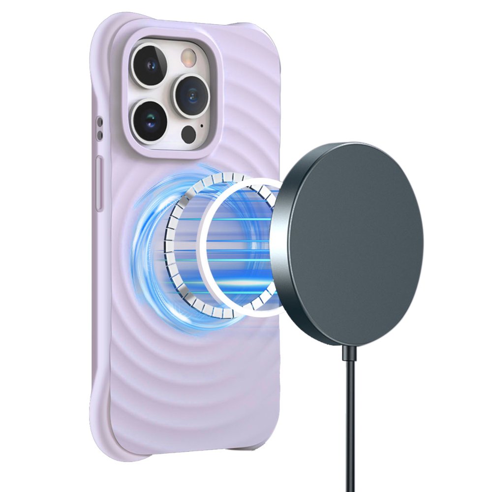 Circle MagSafe vāciņš iPhone 13 Pro 6,1" gaiši violets